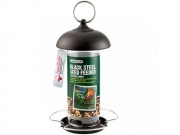 Gardman Black Steel Seed Feeder for Birds